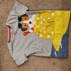 Mini Boden Peek a boo Dog T-Shirt